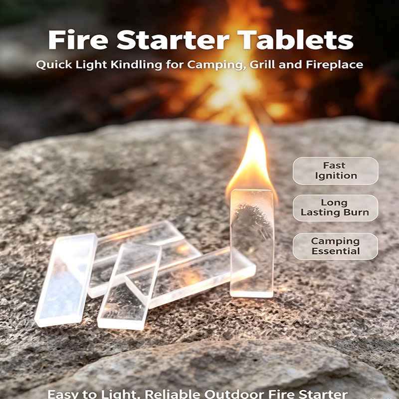 Fire Starting Kit - 100'lü Paket Su Geçirmez Ateş Başlatıcı