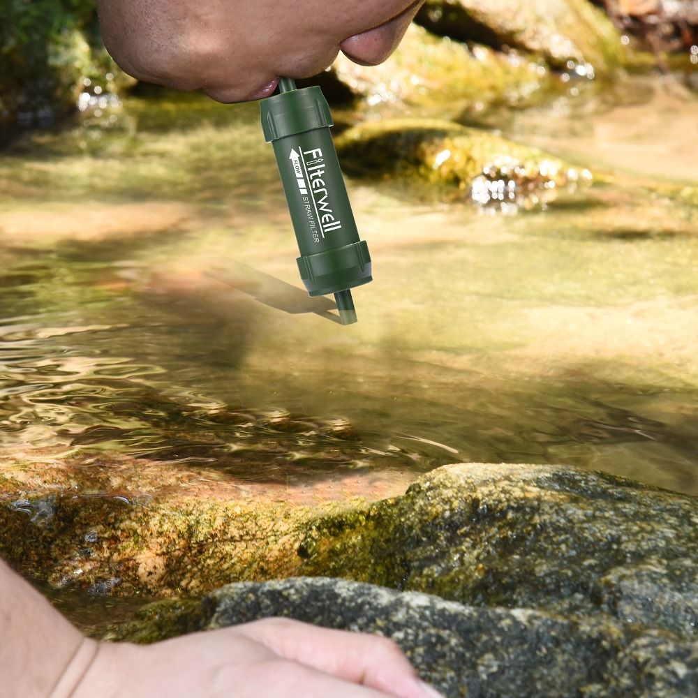 Water Purification Straw - Mini Su Filtresi Pipeti Doğrudan İçme