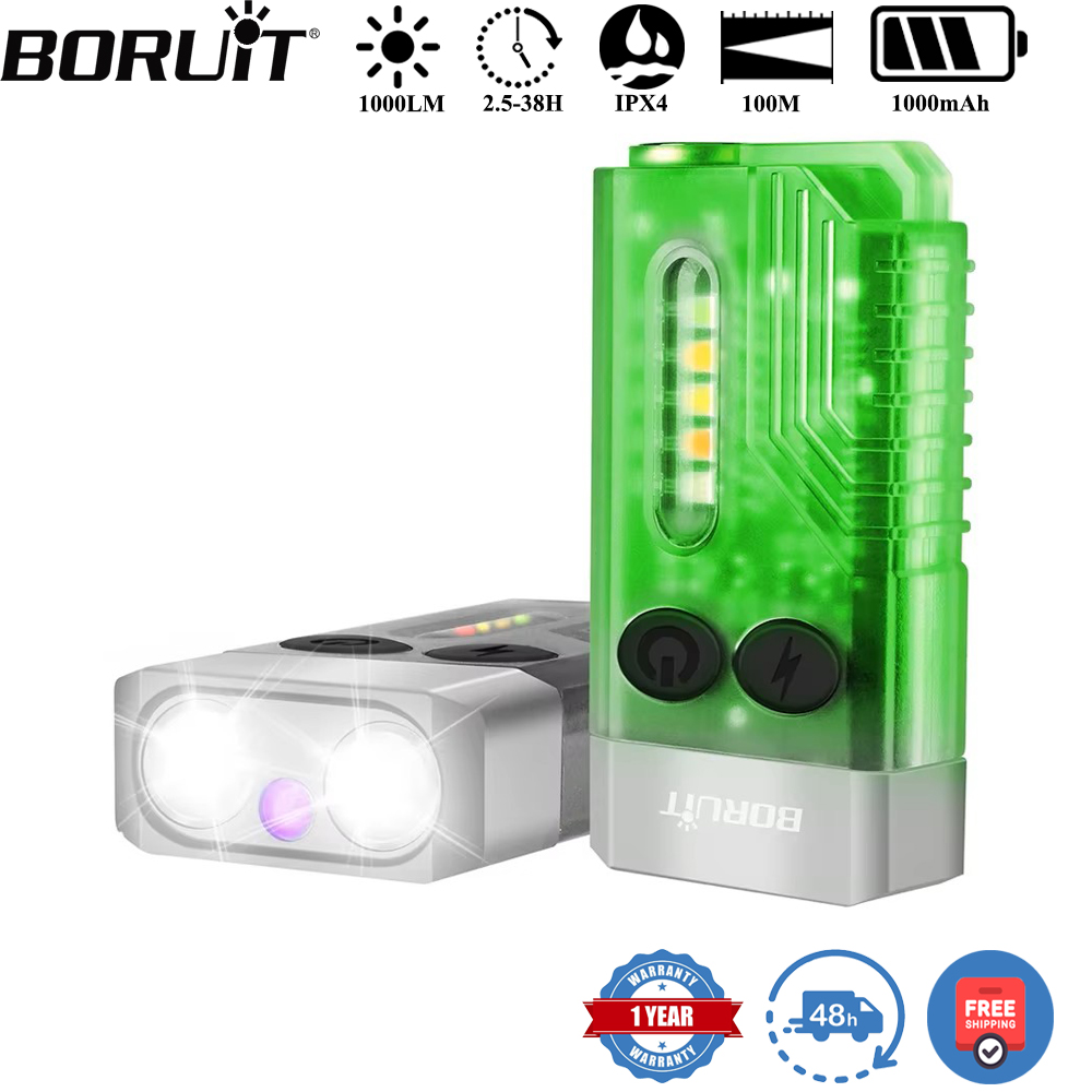 Fishing Kit Compact - BORUiT V10 Anahtarlık UV LED EDC