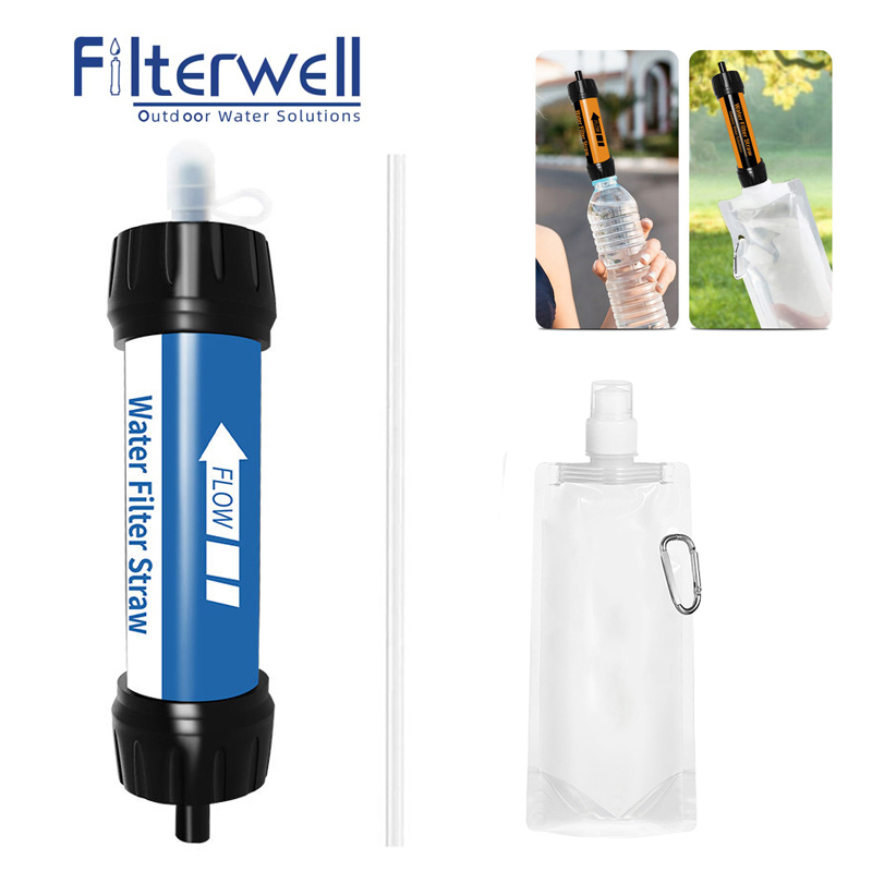 Water Purification Straw - Filterwell Mini yürüyüş su filtresi arıtma