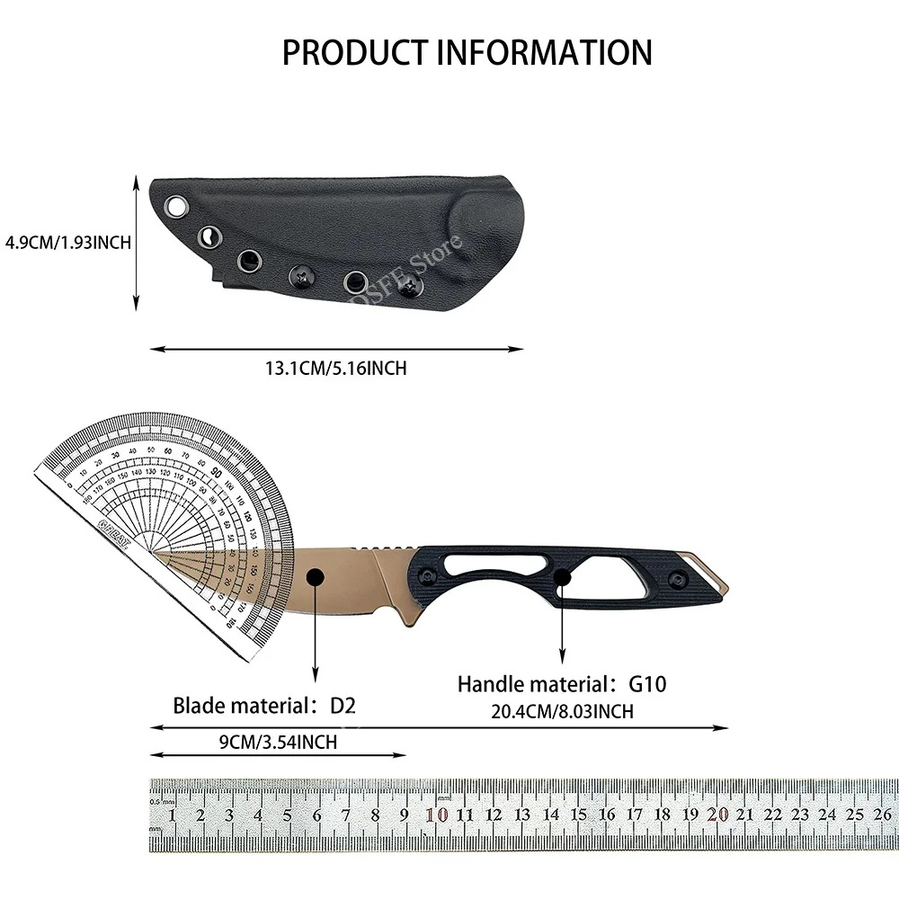 Çok Amaçlı Doğa Aktiviteleri E - Bushcraft Knife Fixed incelemesi ve fiyatı