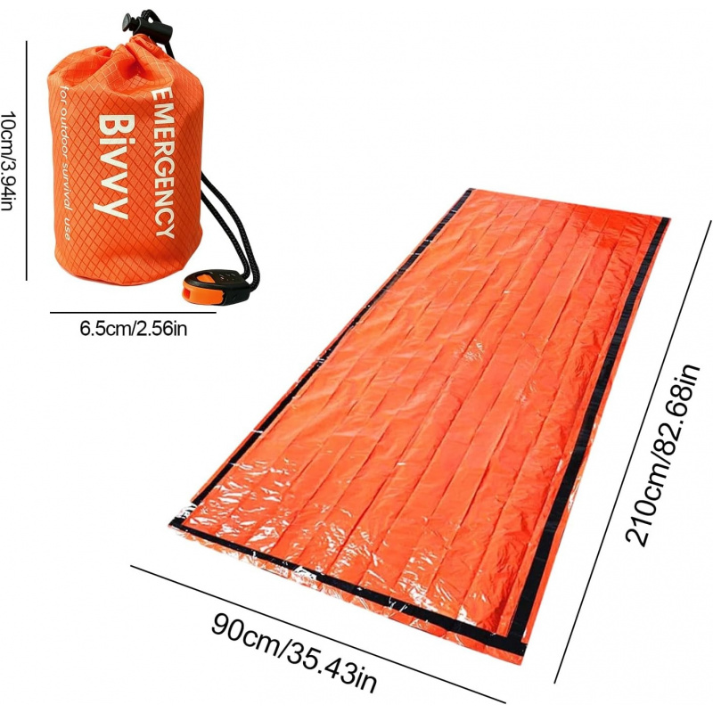 2'li Paket Acil Durum Uyku Tul - Bivy Bag Emergency incelemesi ve fiyatı