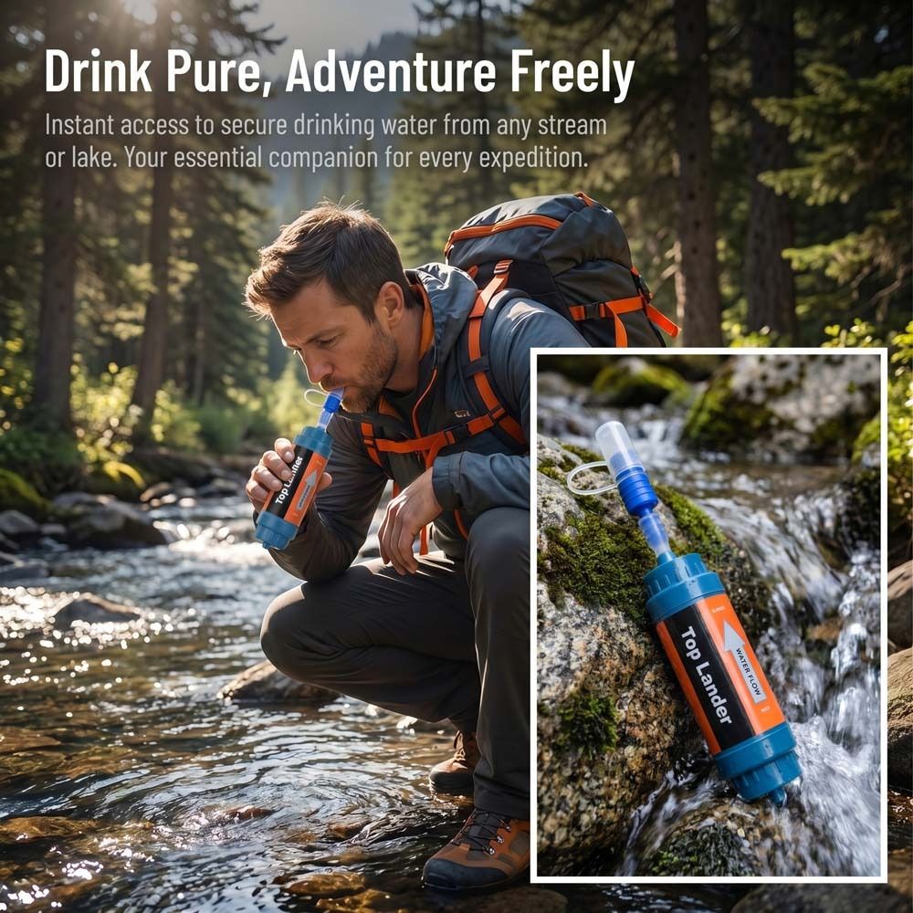 Mini Mini Su Filtresi Samanlı  - Water Purification Straw incelemesi ve fiyatı