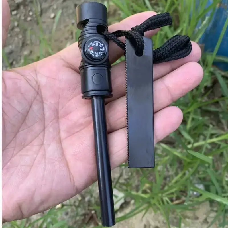 Çok Fonksiyonlu Uzun Taktik Ha - Magnesium Fire Starter incelemesi ve fiyatı