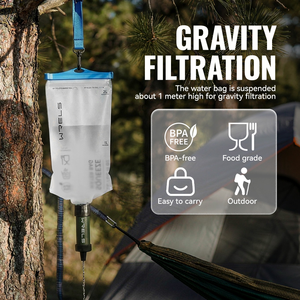 WRELS Açık Hava Su Arıtıcı Yük - Water Purification Straw incelemesi ve fiyatı