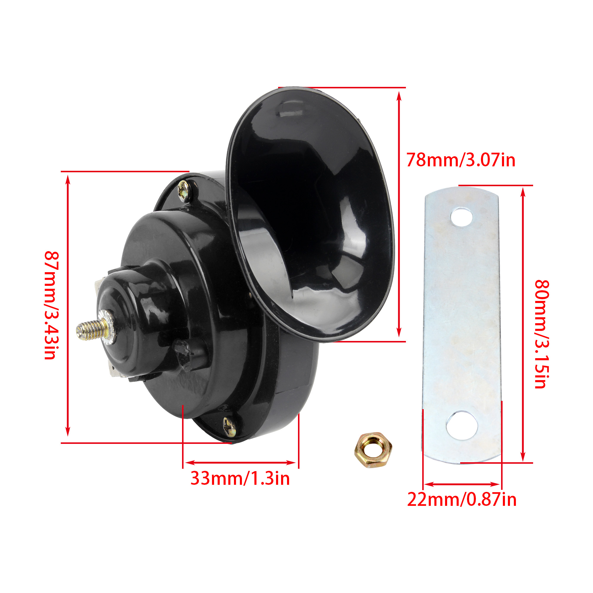 12 V 24 V Evrensel Trompet Kor - Emergency Whistle Loud incelemesi ve fiyatı