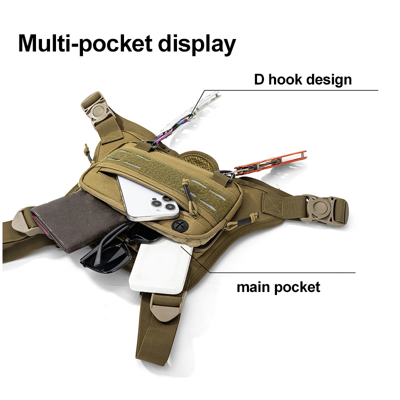 Taktik ön göğüs rig çantası ye - Fishing Kit Compact incelemesi ve fiyatı