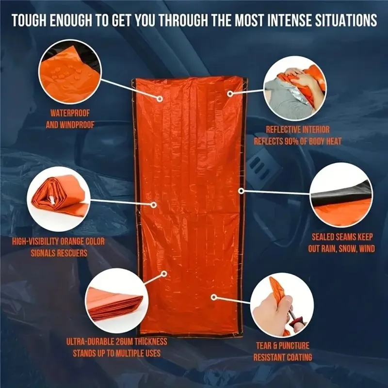 Acil Durum Uyku Tulumu Ultra S - Emergency Mylar Tent incelemesi ve fiyatı